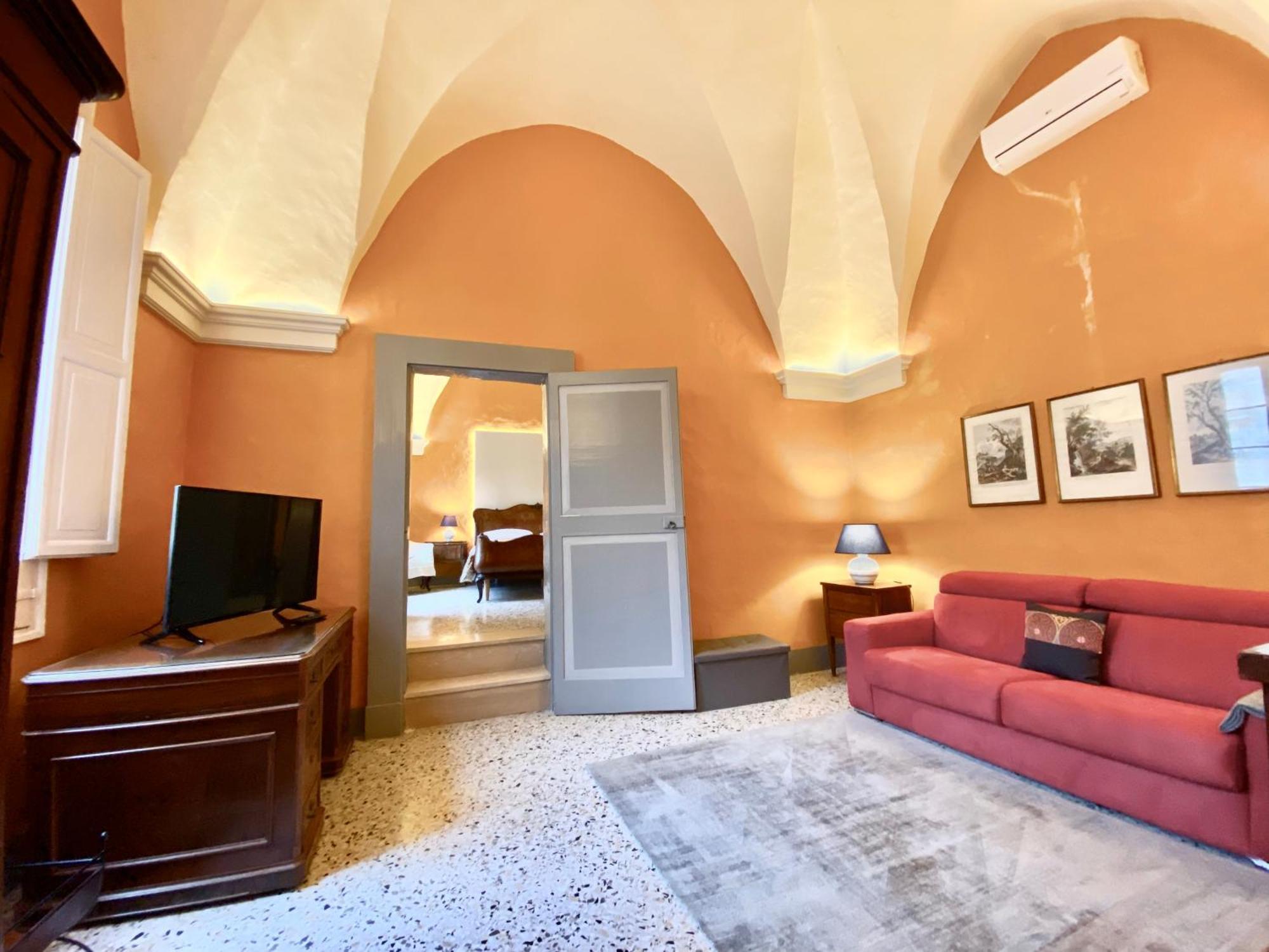 레체 Palazzo De Carlo E Il Parco Dei 7 Pozzi B&B 외부 사진